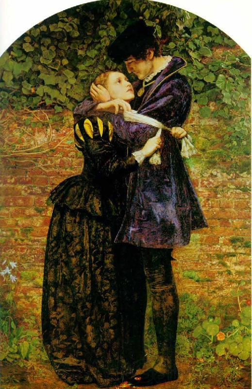 Sir John Everett Millais A Huguenot Germany oil painting art